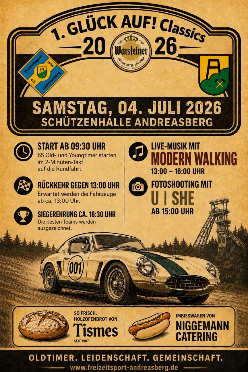 🚗 1. GLÜCK AUF! Classics 2026 🚗
