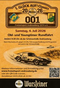 1. GLÜCK AUF! Classics – Old- und Youngtimer Rundfahrt
